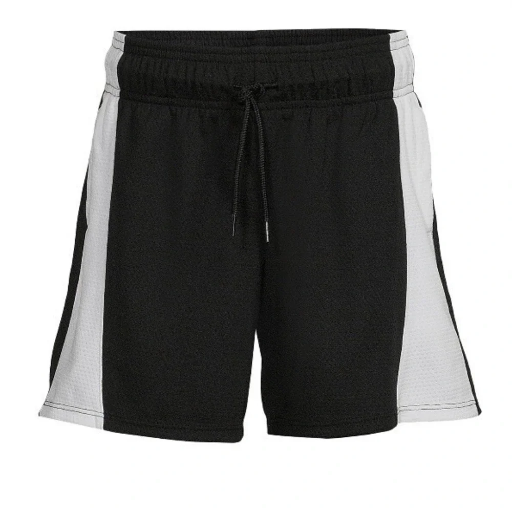Athletic Works Girls Mesh Colorblocked Basketball Shorts XS 4-5 New with Tags